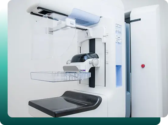 先進的乳腺攝影設備，專為精確的乳腺組織成像和早期發現異常而設計。